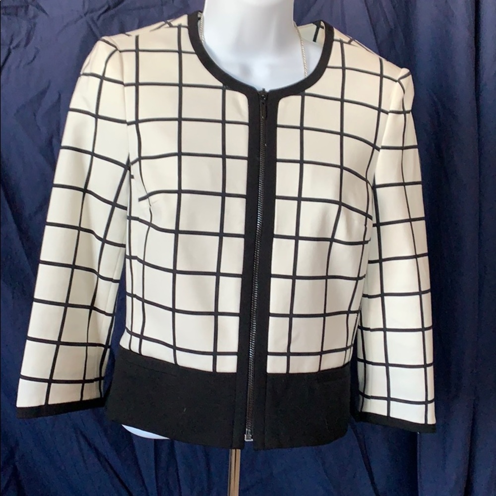 WHBM 3/4 sleeve jacket